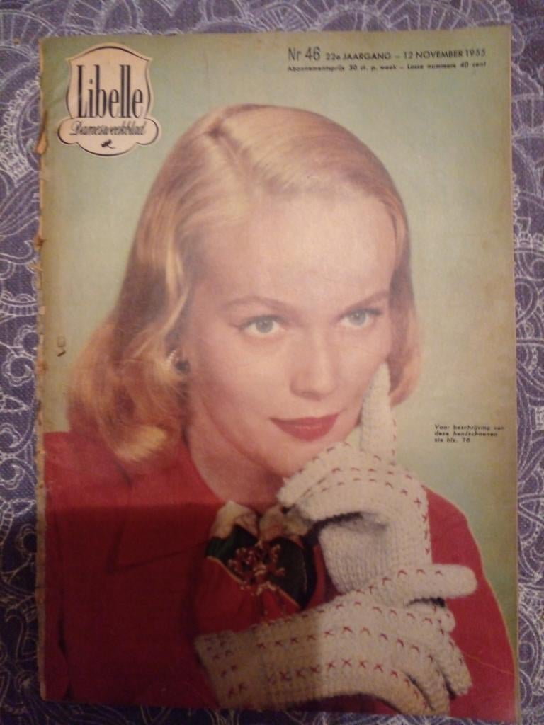 Libelle Damesblad - 1955, Boeken, Ophalen of Verzenden, Gelezen, Damesbladen