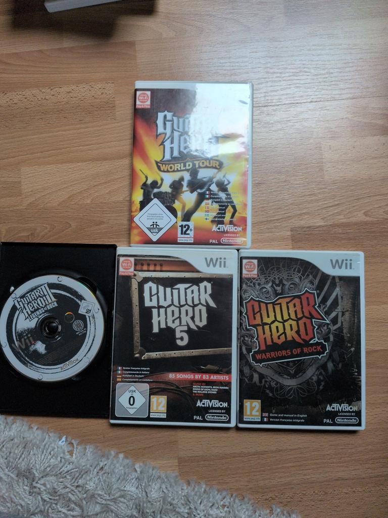 Guitar Hero Wii Games - Complete Collectie!, Spelcomputers en Games, Games | Nintendo Wii, 1 speler, Ophalen of Verzenden, Muziek