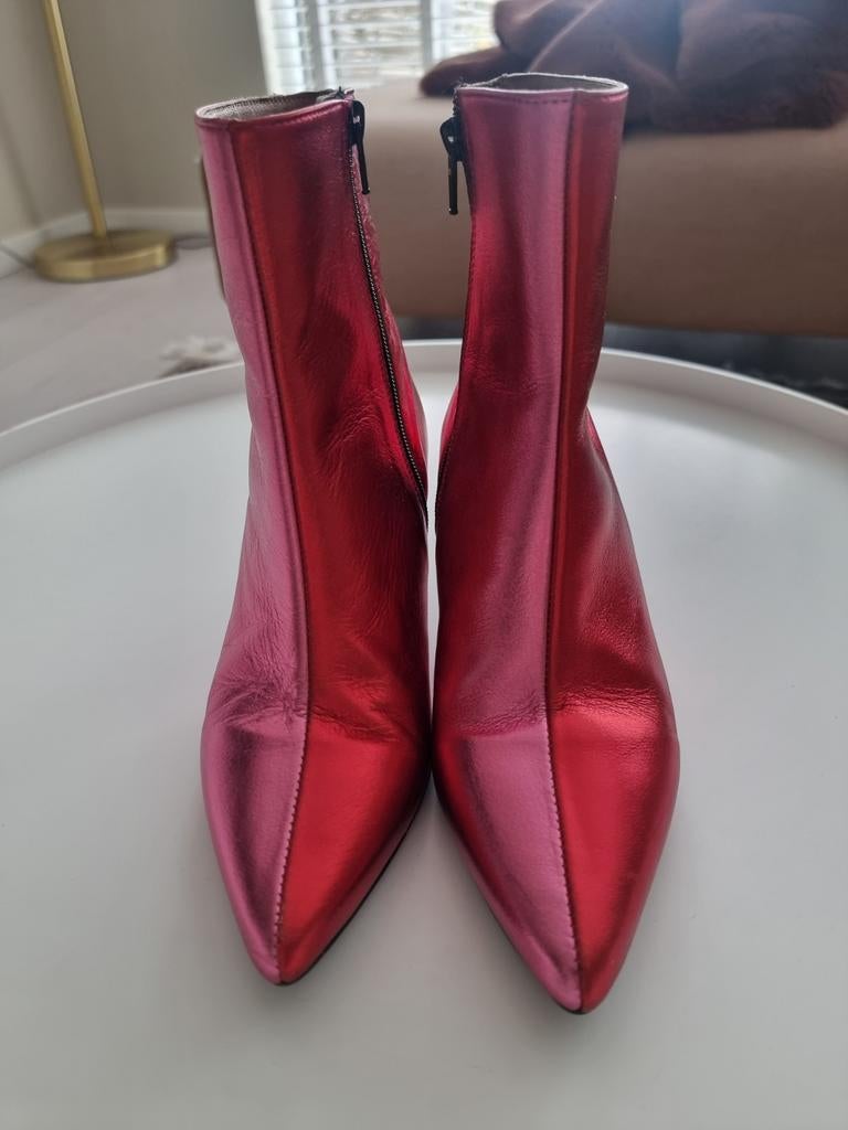 Laarsjes DWRS maat 38, Kleding | Dames, Schoenen, DWRS, Verzenden, Zwart, Gedragen