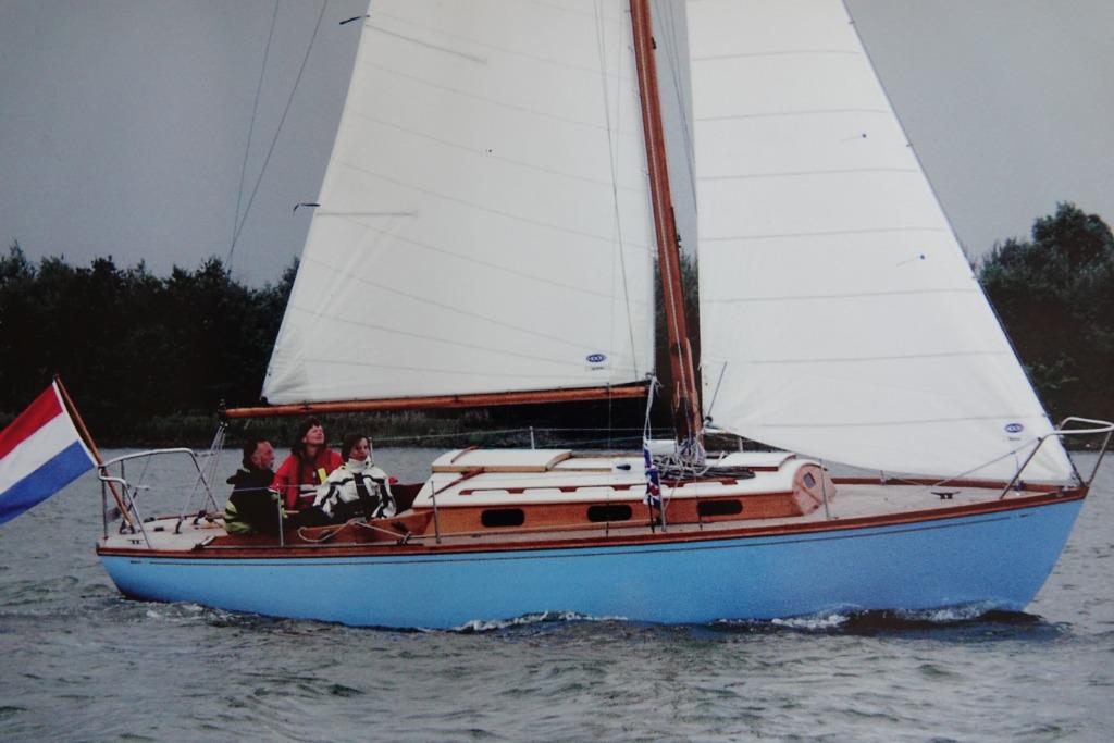 Sparkman en Stephens SHAW 24 kiel-midzwaard, Ophalen, Gebruikt, Hout, Benzine