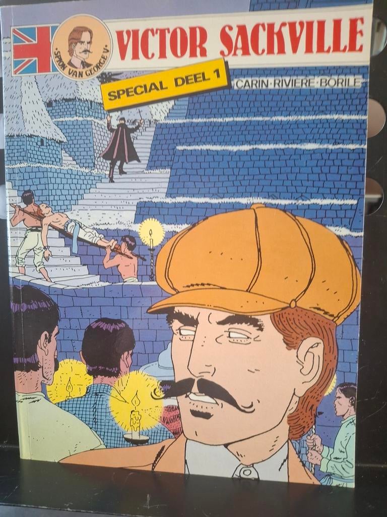 Victor Sackville, spion van Georges V., Eén stripboek, Ophalen of Verzenden, Gelezen