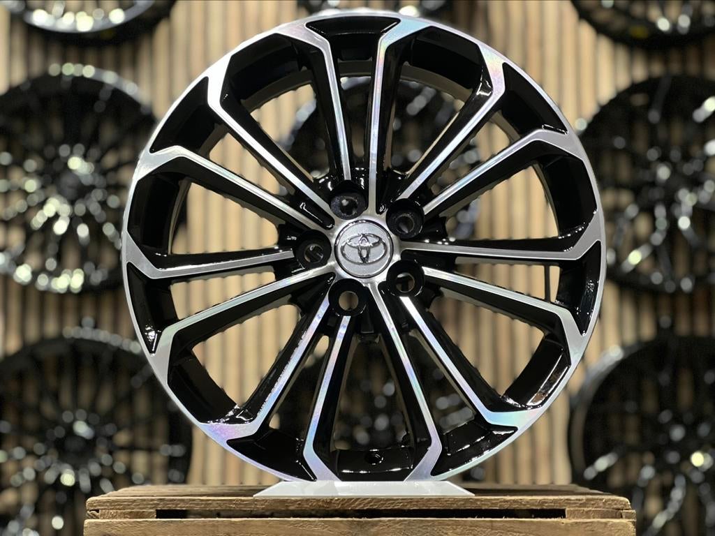 5x100 16 Inch Velgen Passend Op Toyota Yaris Prius Corolla, Auto-onderdelen, Banden en Velgen, Velg(en), 16 inch, Nieuw, Ophalen of Verzenden
