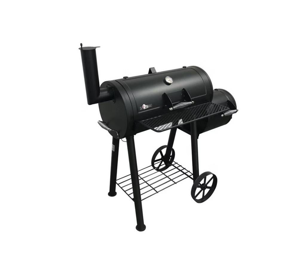 Rookgrill met houtskool "Edmondton", Tuin en Terras, Houtskoolbarbecues, Nieuw, Ophalen of Verzenden