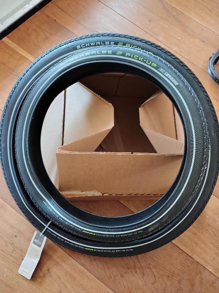 Schwalbe Pick-Up Buitenbanden Bakfiets Banden Set 50km Cargo, Overige typen, Nieuw, ..., Ophalen of Verzenden
