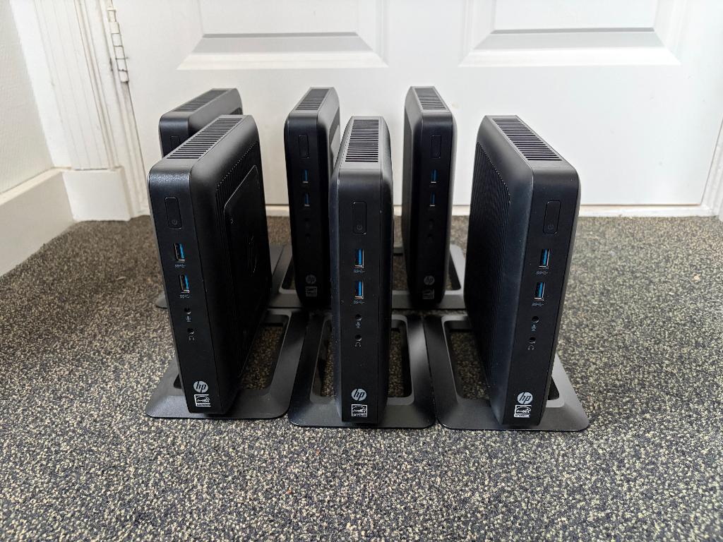 6x HP Thin Clients T520 (Win10 IoT) € 40,- p/s, Ophalen of Verzenden, Gebruikt, 16 GB, 4 GB