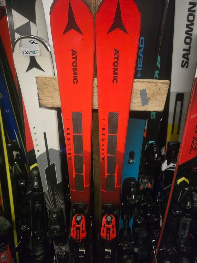160 165cm ATOMIC REDSTER S9 REVOSHOCK RVSK, 160 tot 180 cm, Ophalen of Verzenden, Zo goed als nieuw, Carve