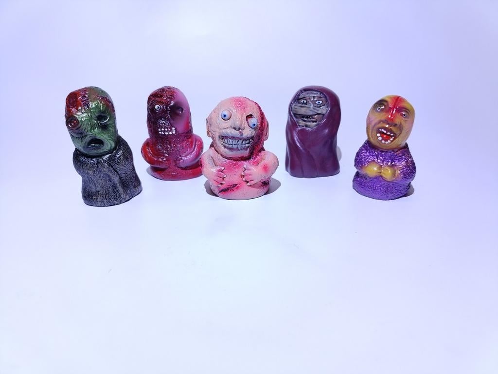 Sofubi figuren 5x, Ophalen of Verzenden