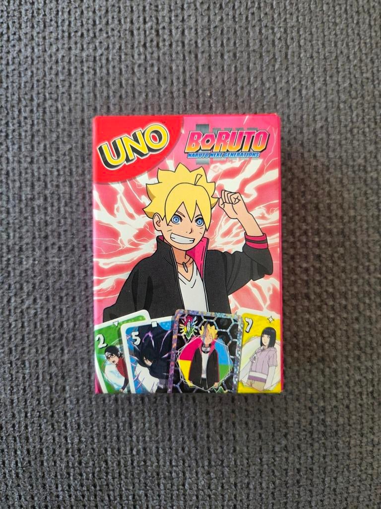 Nieuw Uno spel van Boruto: Naruto Next Generations. , Ophalen of Verzenden, Nieuw