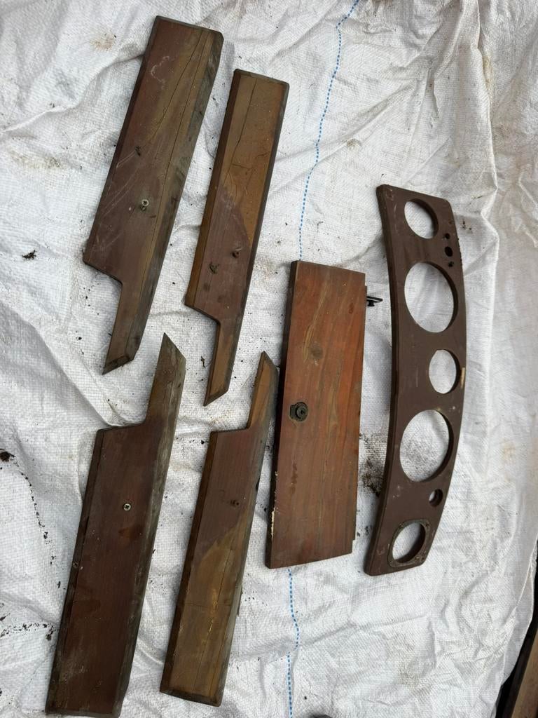Houtwerk interiuer Triumph 2000/2500, Ophalen