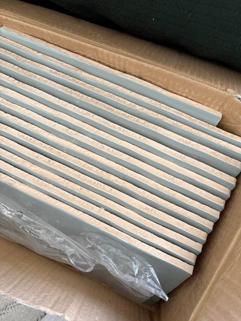 Seagreen wandtegels 13,2x40 cm - Nieuw in doos 13,5 stuks, Nieuw, 20 tot 40 cm, Minder dan 5 m², Wandtegels