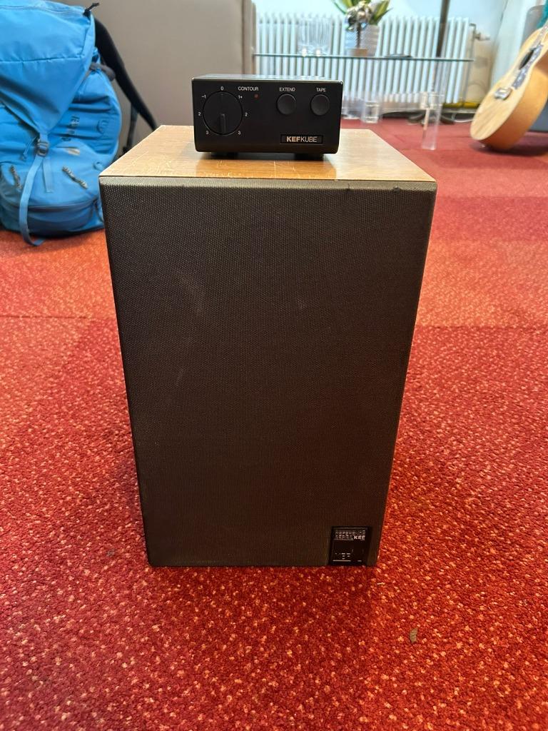 KEF 102 Reference (maar 1 stuk!), Audio, Tv en Foto, Gebruikt, Minder dan 60 watt, Front, Rear of Stereo speakers, Ophalen