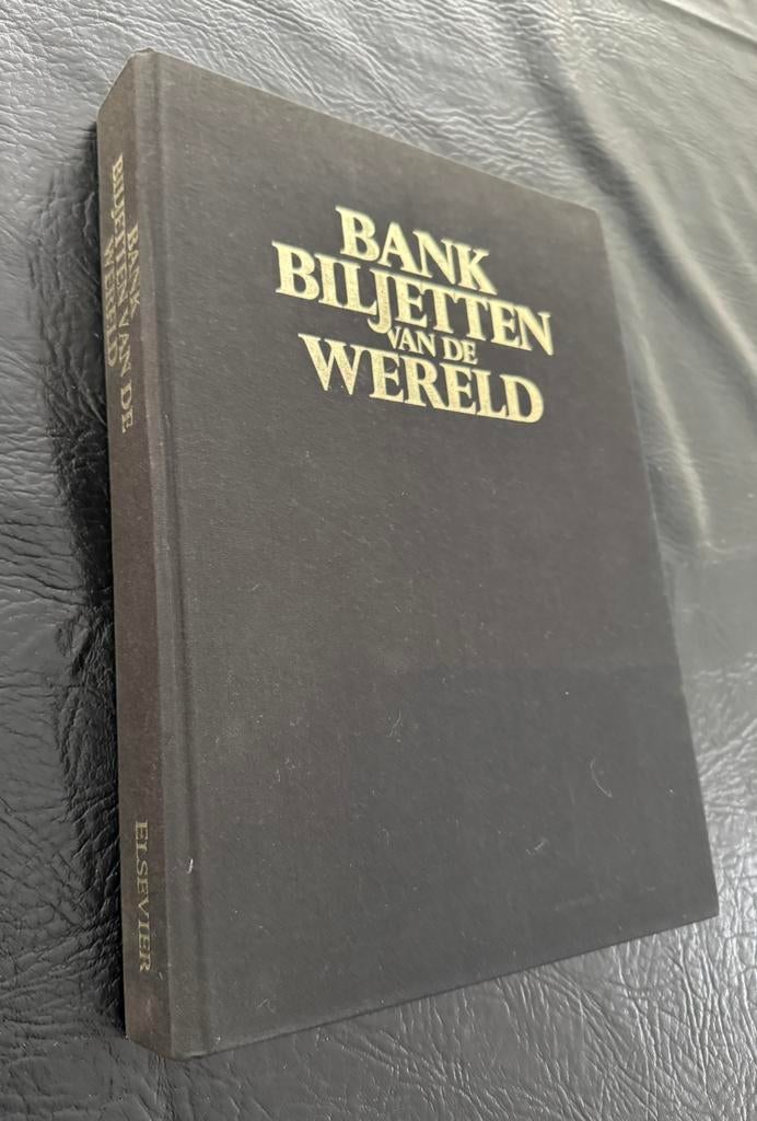 Mooi dik boek bank biljetten van de wereld elsevier, Boeken, Encyclopedieën, Gelezen, Ophalen of Verzenden, Los deel, Overige onderwerpen