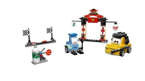 Lego 8206 Tokyo pitstop compleet, Ophalen of Verzenden