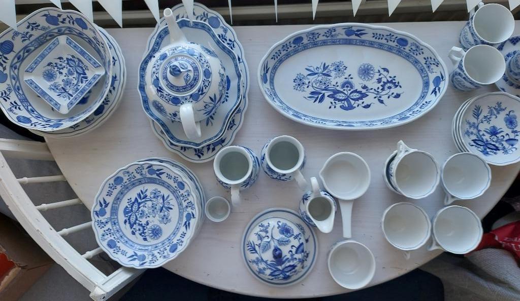 Porseleinen Hutschenreuther/Bavaria servies (vintage 1965), Ophalen of Verzenden, Gebruikt, Porselein, Overige typen