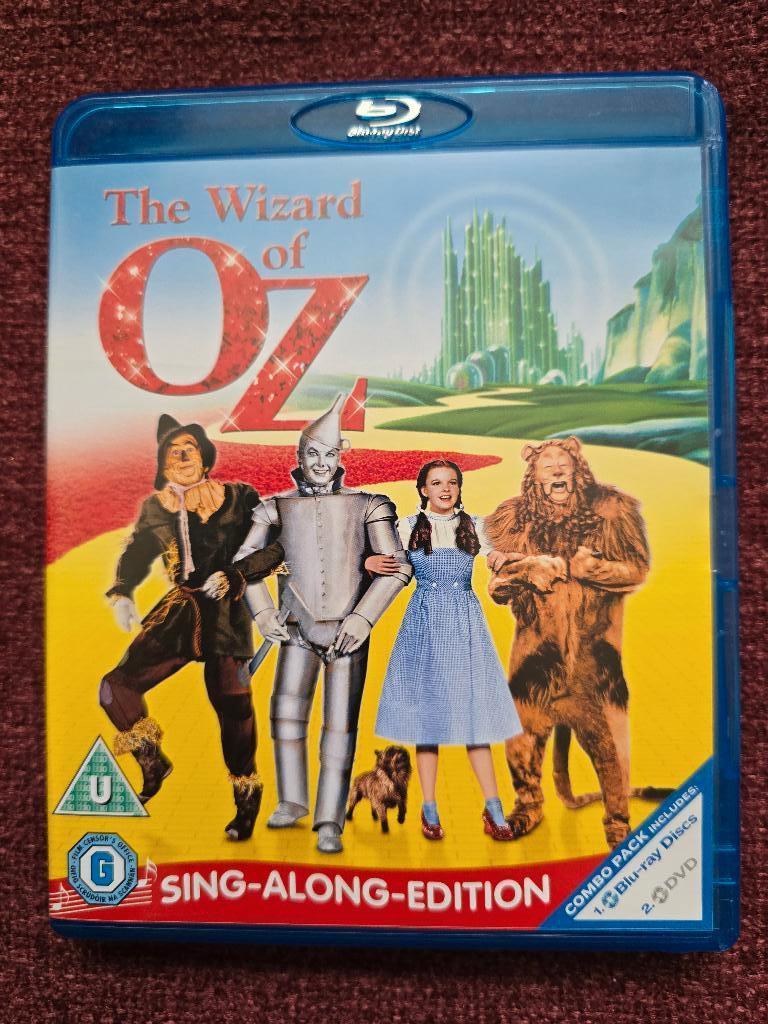 The Wizard of Oz - Bluray - Sing Along Edition, Cd's en Dvd's, Blu-ray, Ophalen of Verzenden, Zo goed als nieuw, Actie