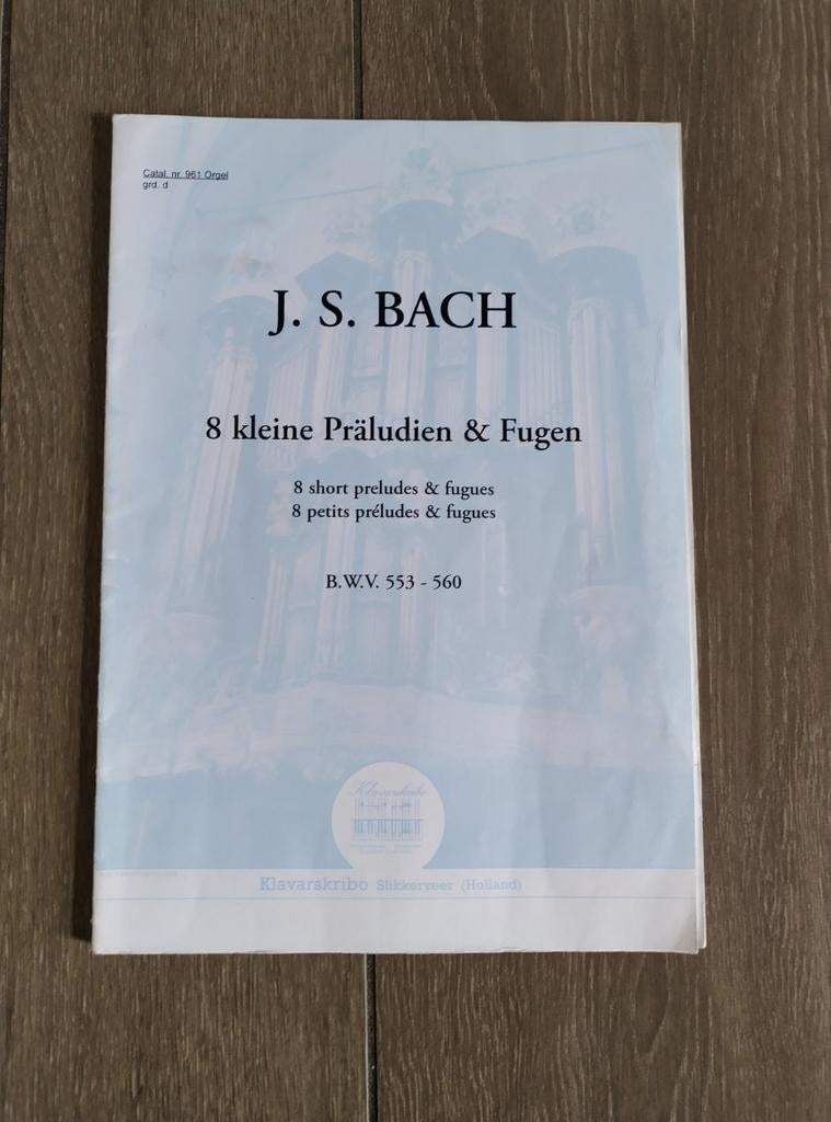 J.S. Bach 8 kleine Praeludien & Fugen, Ophalen of Verzenden, Gebruikt, Artiest of Componist, Klassiek