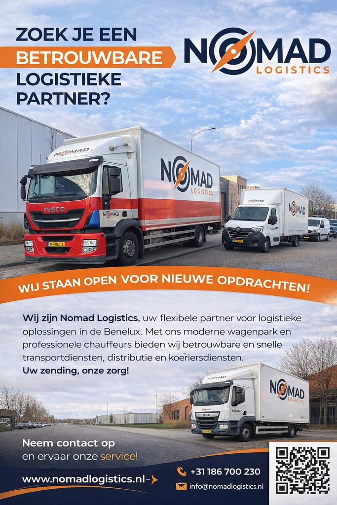 Direct inzetbaar: motorwagen & bakwagen + chauffeur, Zakelijke goederen, Machines en Bouw | Transport, Ophalen of Verzenden