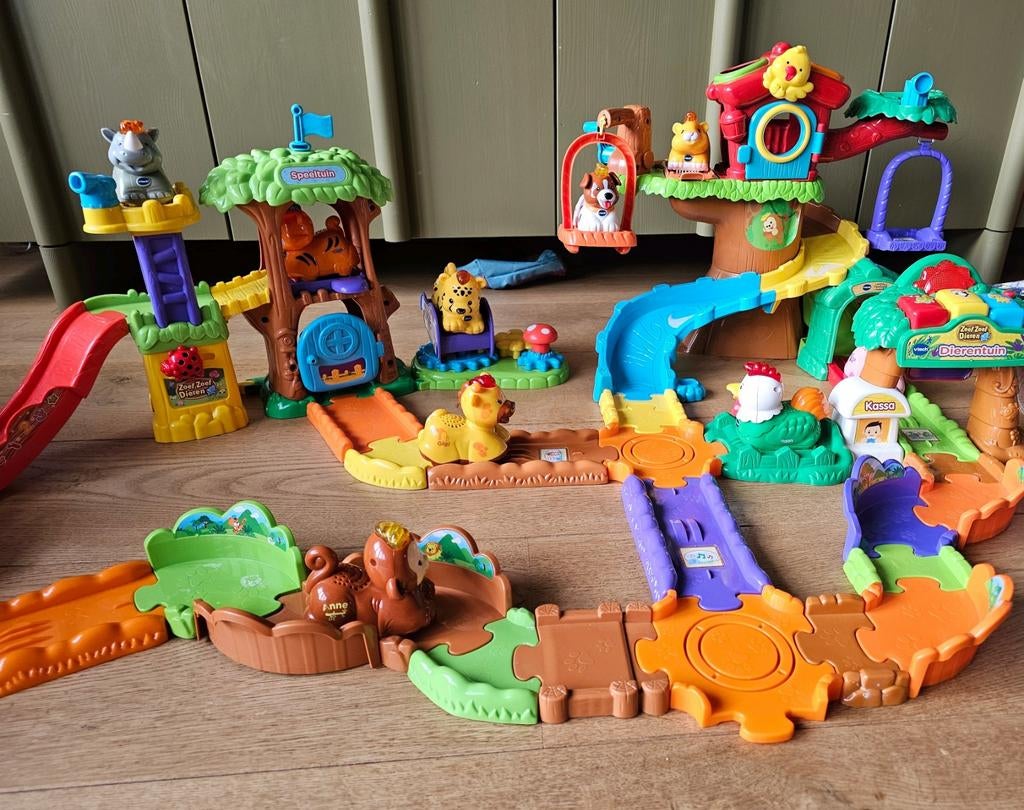 Zoef Zoef Dieren - hele partij, Kinderen en Baby's, Speelgoed | Vtech, Ophalen of Verzenden, Gebruikt, 6 maanden tot 2 jaar