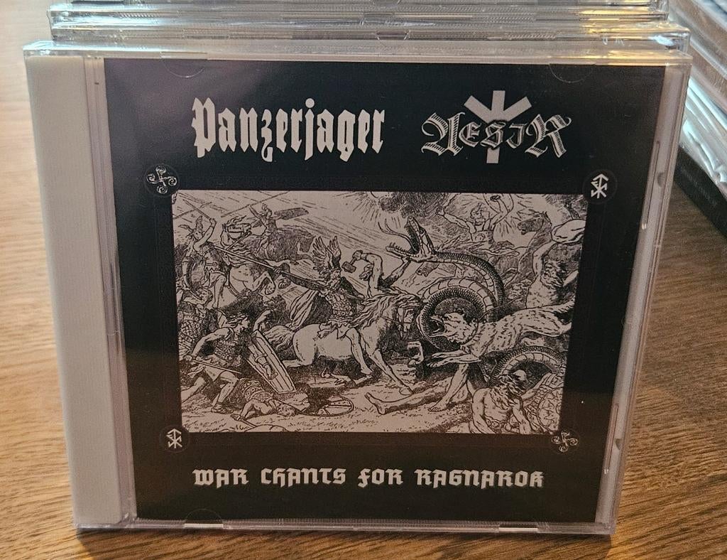 Panzerjager / Aesir - War Chants for Ragnarok CD Nieuw, Ophalen, Nieuw in verpakking