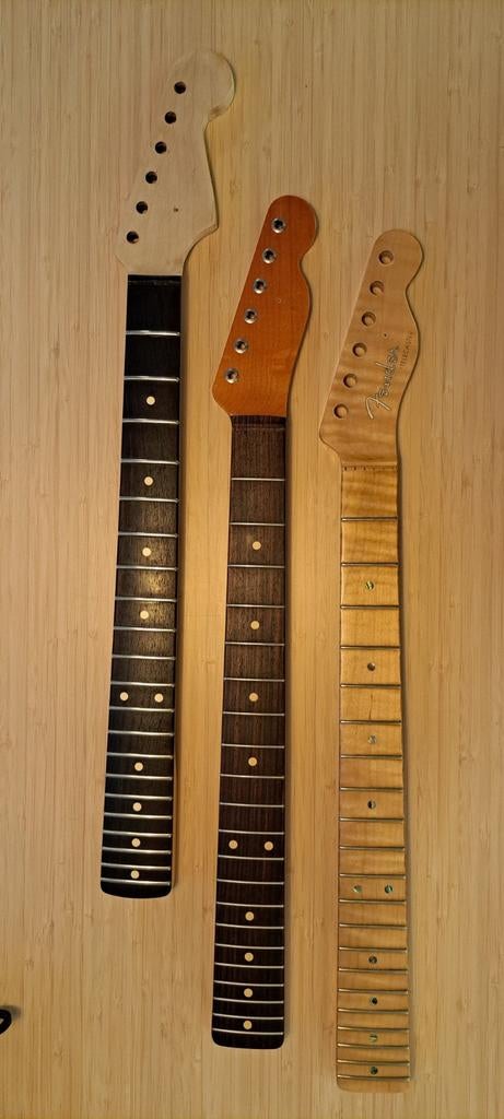 Gitaar project halzen/necks zie omschrijving, Ophalen of Verzenden, Gebruikt, Elektrische gitaar