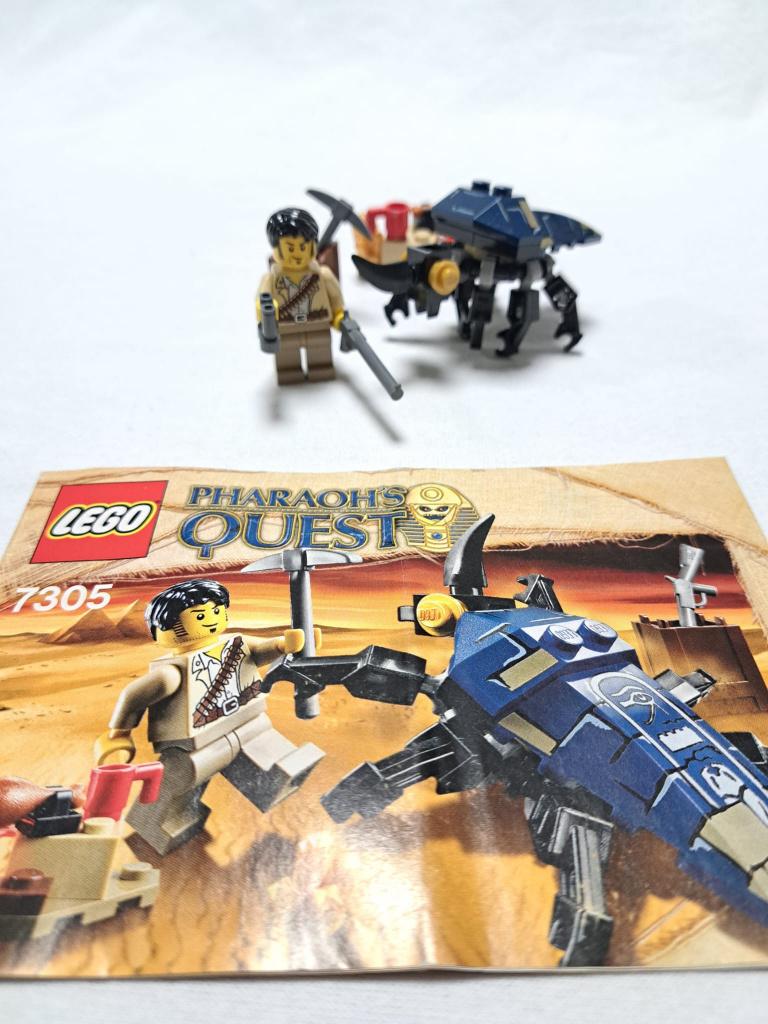 Lego | Pharaoh's Quest | Scarab-aanval | 7305, Lego, Gebruikt, Lego, https://legohouse.com/en-gb/info/contact-us/