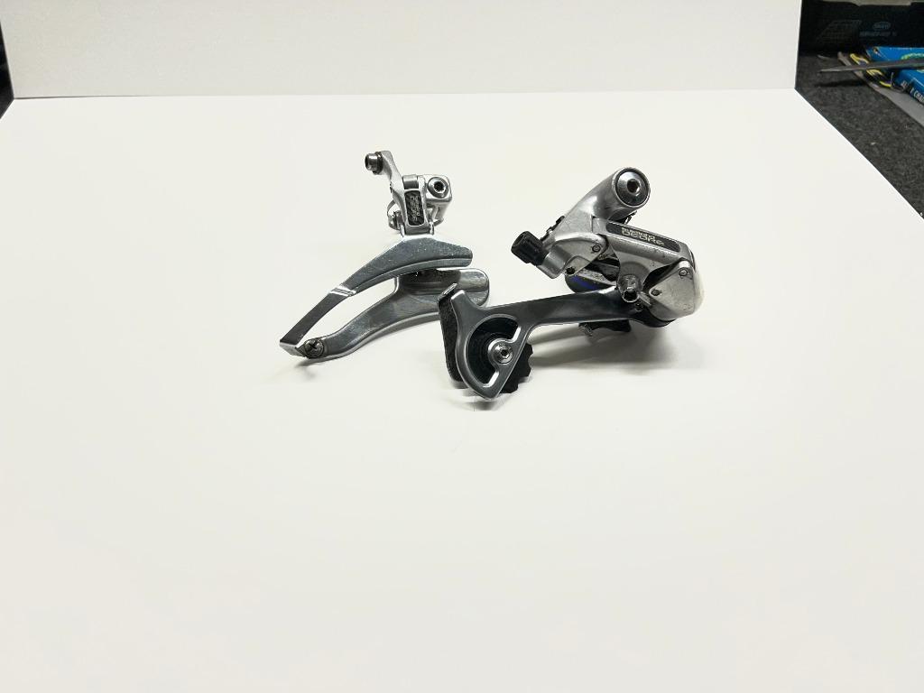 Shimano deore retro derailleur set MT62, Fietsen en Brommers, Fietsonderdelen, Ophalen of Verzenden, Zo goed als nieuw, Derailleur of Ketting