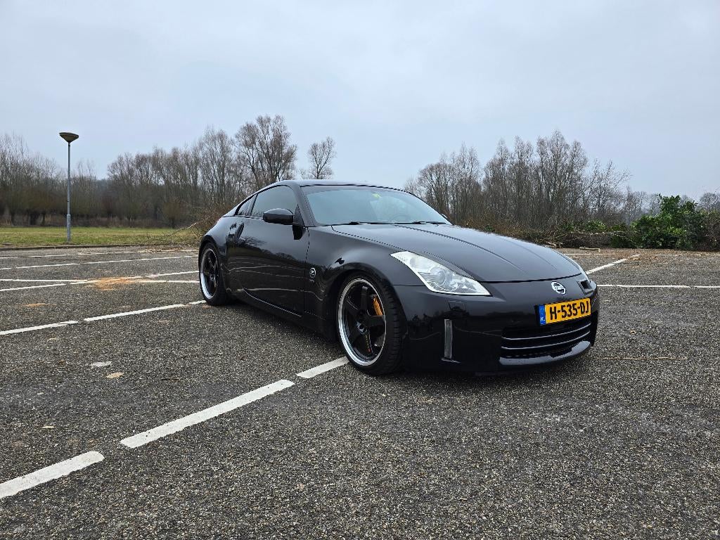 Nissan 2006 Zwart, Auto's, Nissan, Particulier, 350Z, Airconditioning, Bluetooth, Centrale vergrendeling, Climate control, Cruise Control