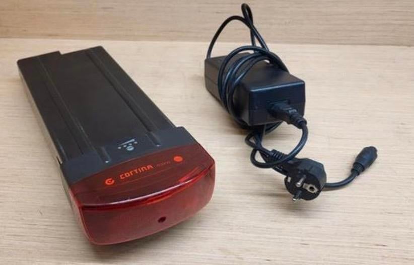 Accu E-bike Cortina Ecomo 300W, Fietsen en Brommers, Fietsaccessoires | Fietsaccu's, Ophalen of Verzenden, Gebruikt