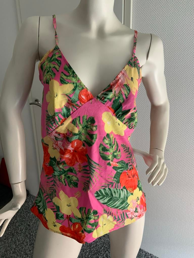 Antica sartoria top maat l, Ophalen of Verzenden, Zo goed als nieuw, Roze, Zonder mouw