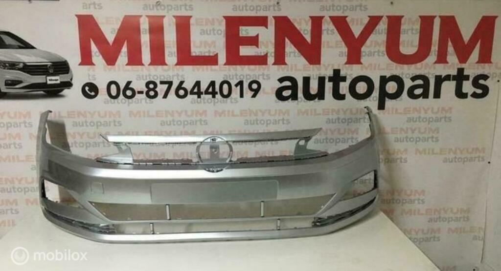 VOLKSWAGEN POLO 2G BUMPER NIEUW (2017--) LA7W, Ophalen of Verzenden, Nieuw, Voor, Bumper