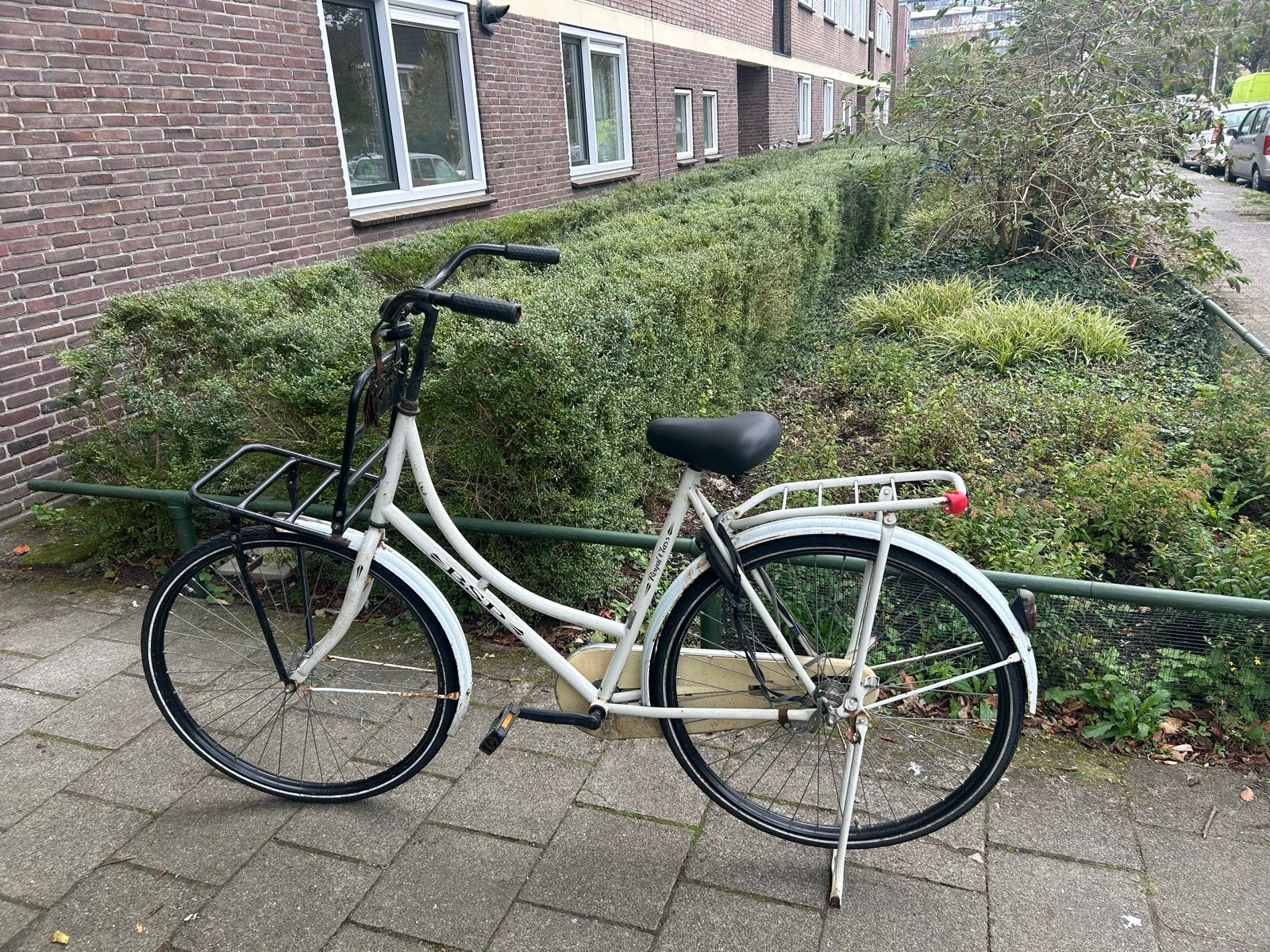 Witte BSP Damesfiets, Fietsen en Brommers, Terugtraprem, Ophalen, Overige merken, 53 tot 56 cm