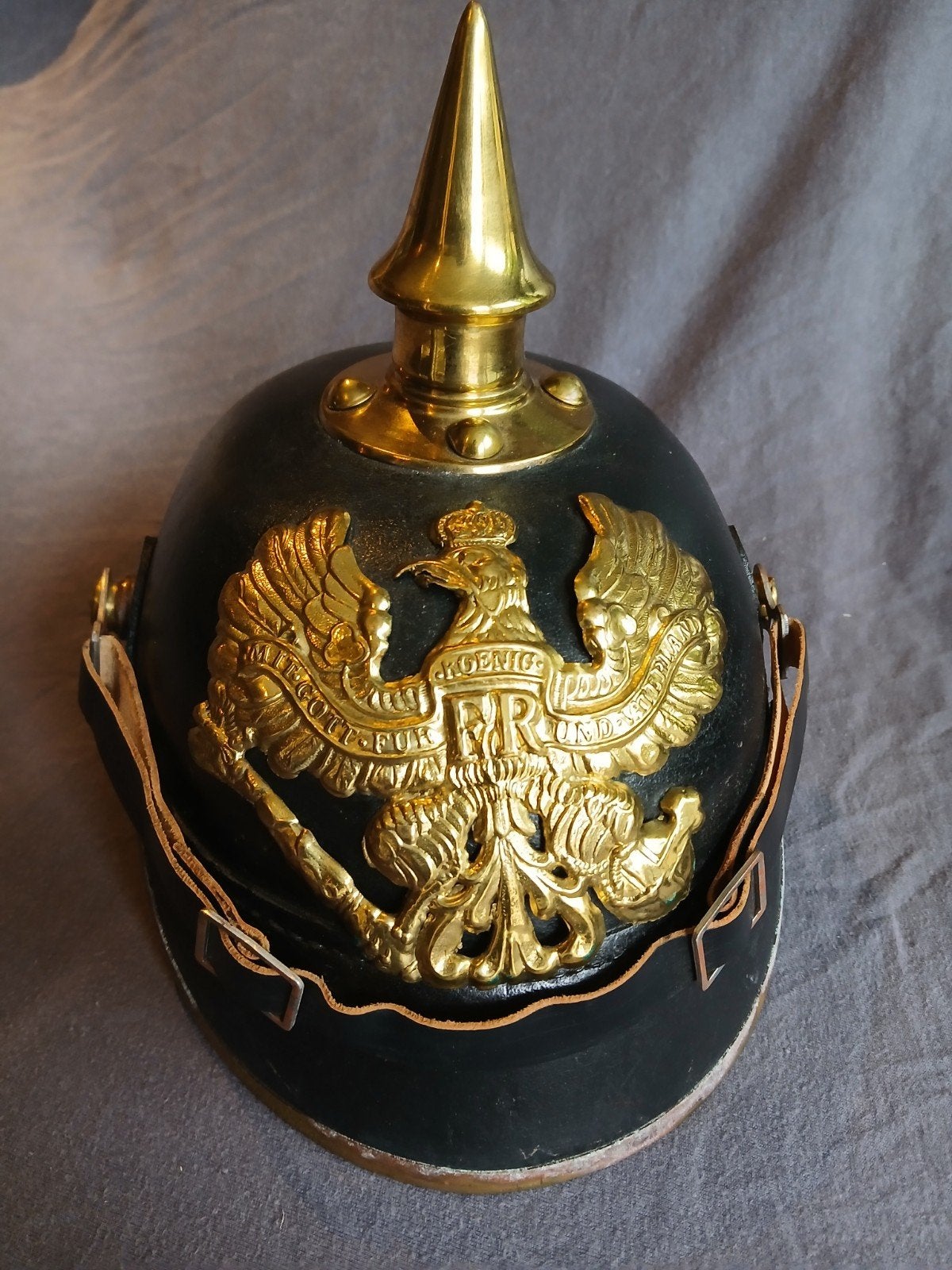 model wo1 helm, Verzamelen, Ophalen of Verzenden, Duitsland, Helm of Baret