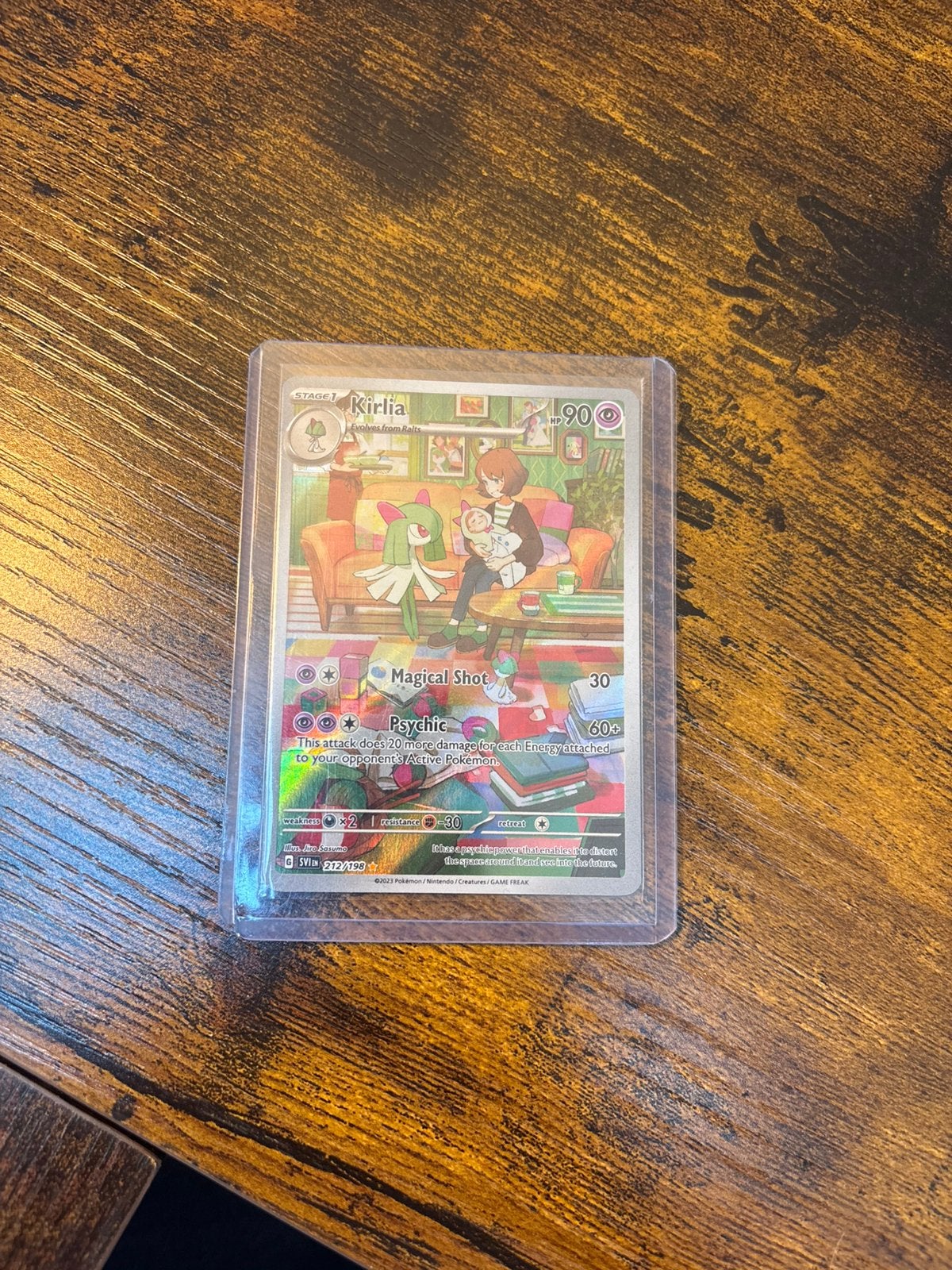 Kirlia 212/198 pokemonkaart, Ophalen of Verzenden, Nieuw