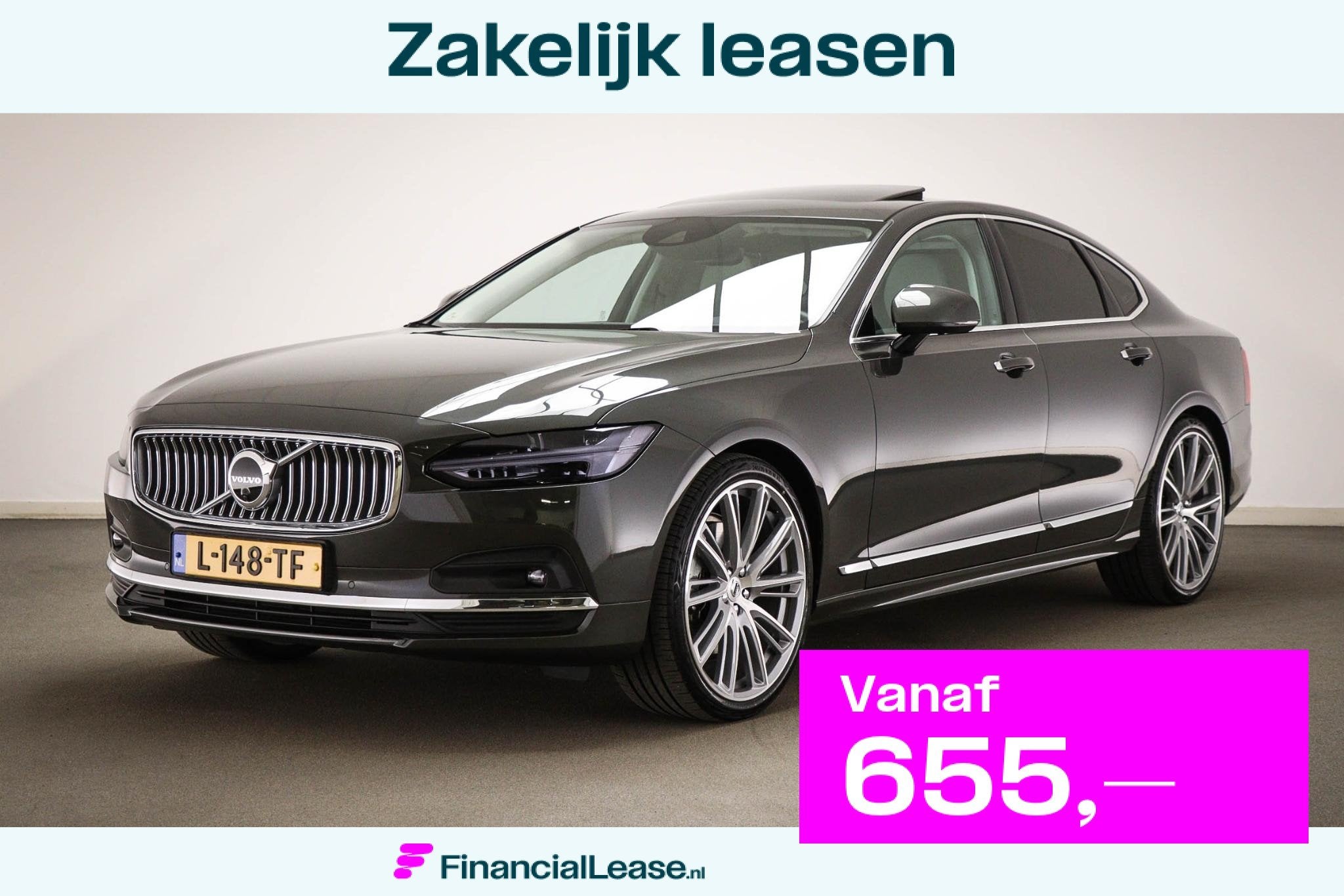 Volvo S90 2.0 B4 Inscription | LOUNGE / STOELEN- PACK | SCHU, Dealer onderhouden, Gebruikt, 4 cilinders, 1723 kg