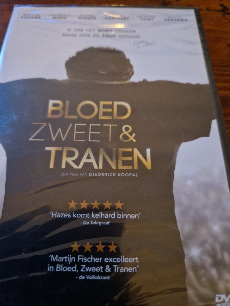 Dvd Bloed Zweet & Tranen, Cd's en Dvd's, Dvd's | Tv en Series, Alle leeftijden, Verzenden, Nieuw in verpakking, Overige genres