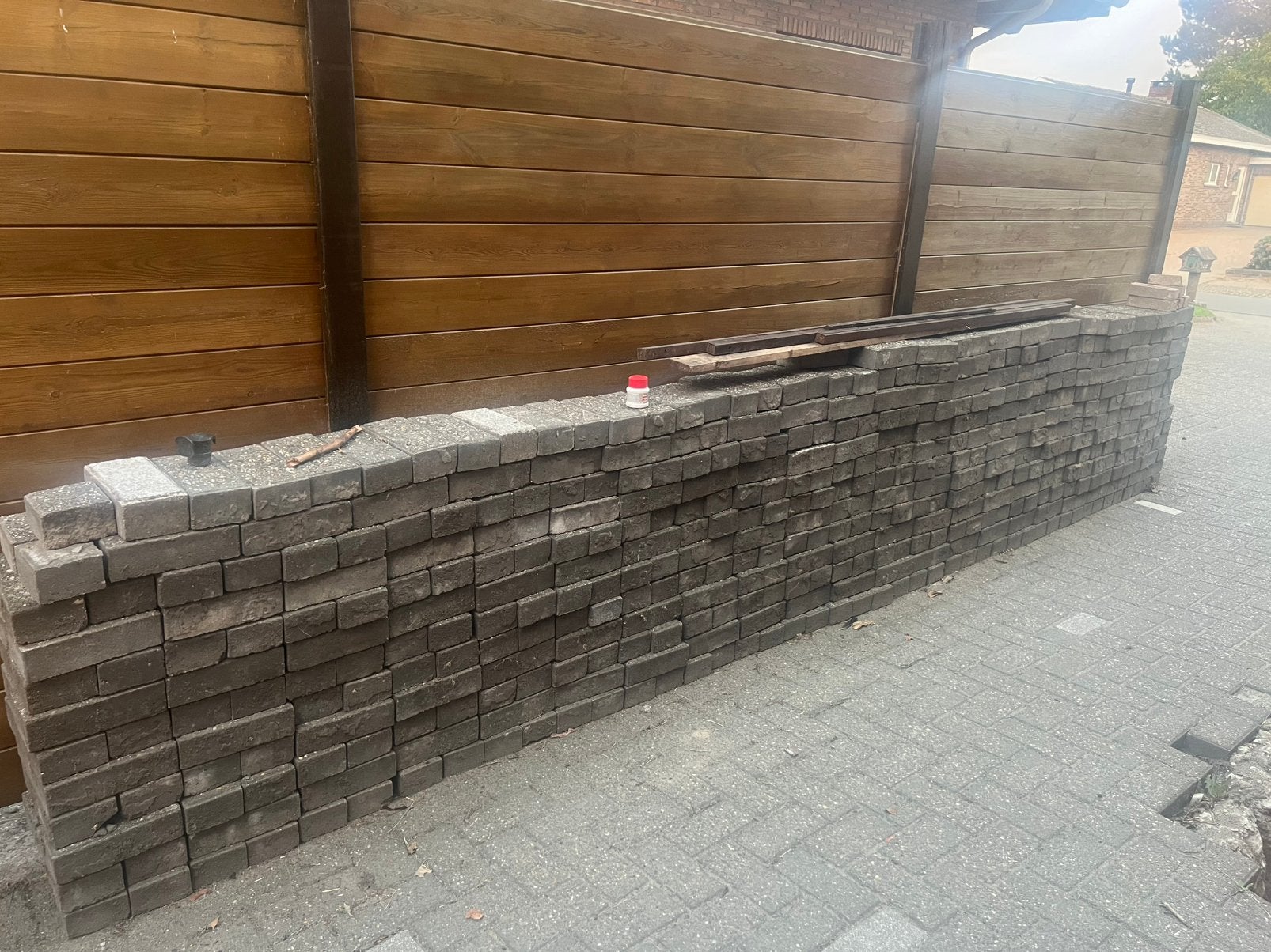 Gratis klinkers, Tuin en Terras, Ophalen, Gebruikt, Beton, Klinkers