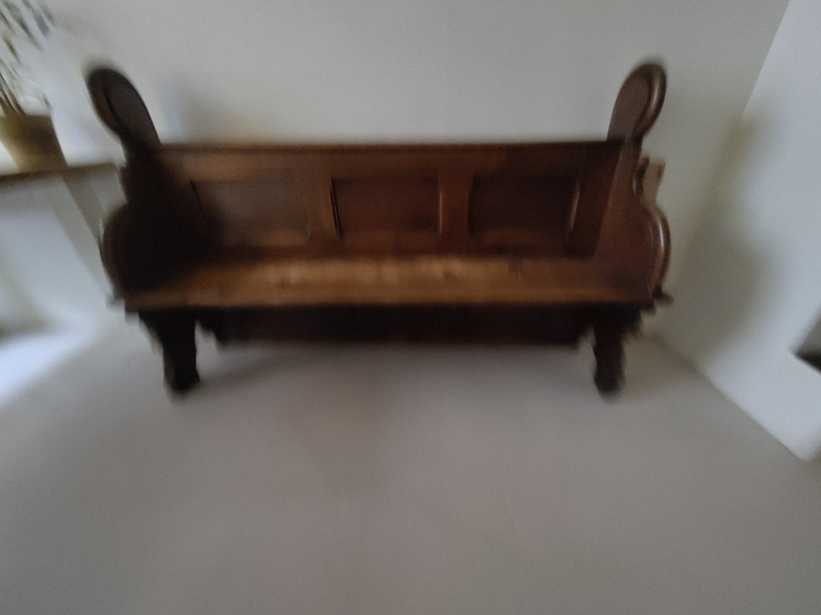 Oud-Hollandse kerkbank - 162 cm breed, Antiek en Kunst, Antiek | Meubels | Stoelen en Banken, Ophalen of Verzenden