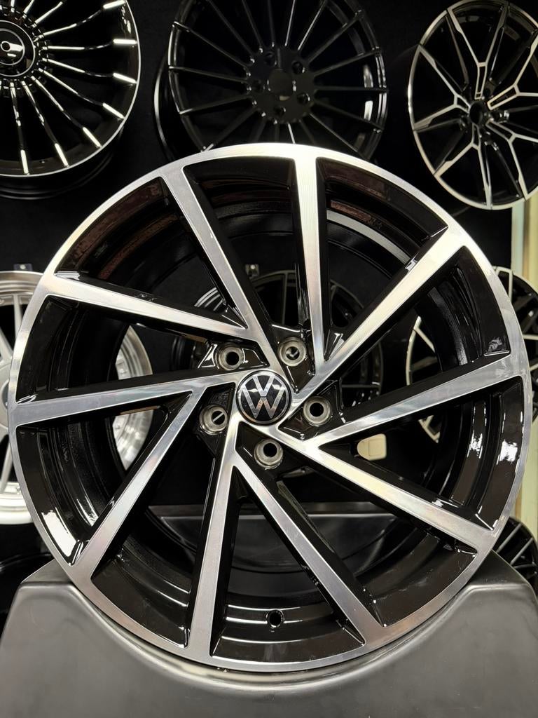 18 inch velgen voor Volkswagen Spielberg 5x112 GTI Golf 7 8, Auto-onderdelen, Banden en Velgen, Velg(en), 18 inch, Personenwagen