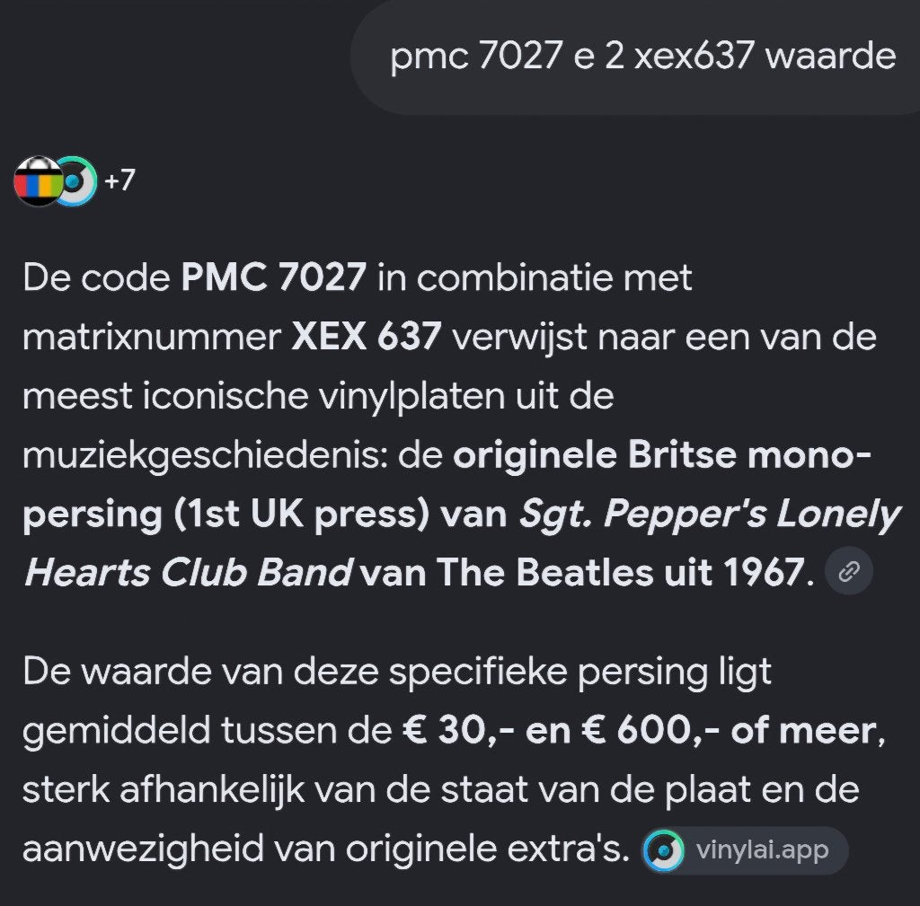 BEATLES 1976 XEX637 E 2, Gebruikt, Overige formaten, Ophalen of Verzenden, Poprock