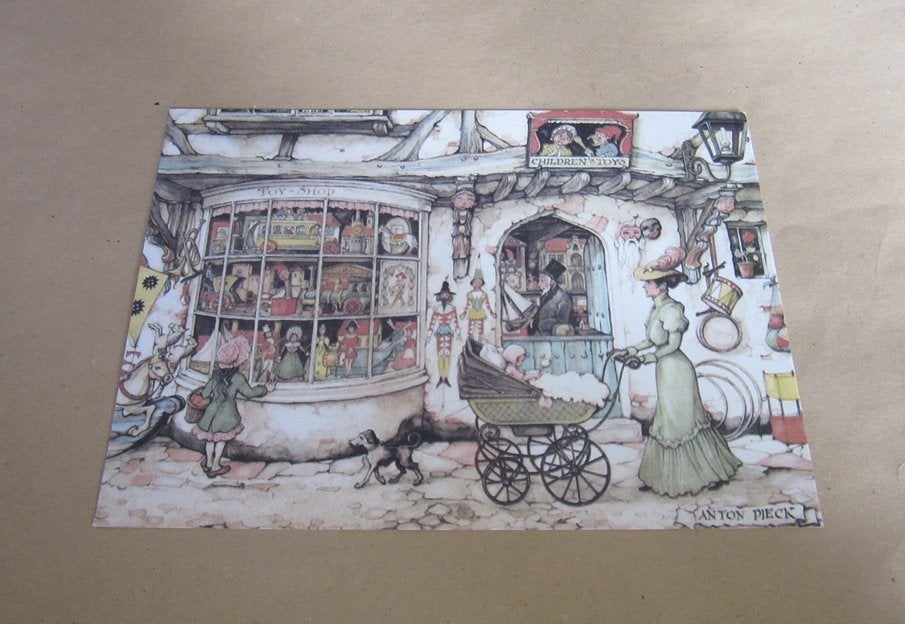 Anton Pieck ansichtkaart 12, Verzamelen, Verzenden, Nieuw, Overige typen
