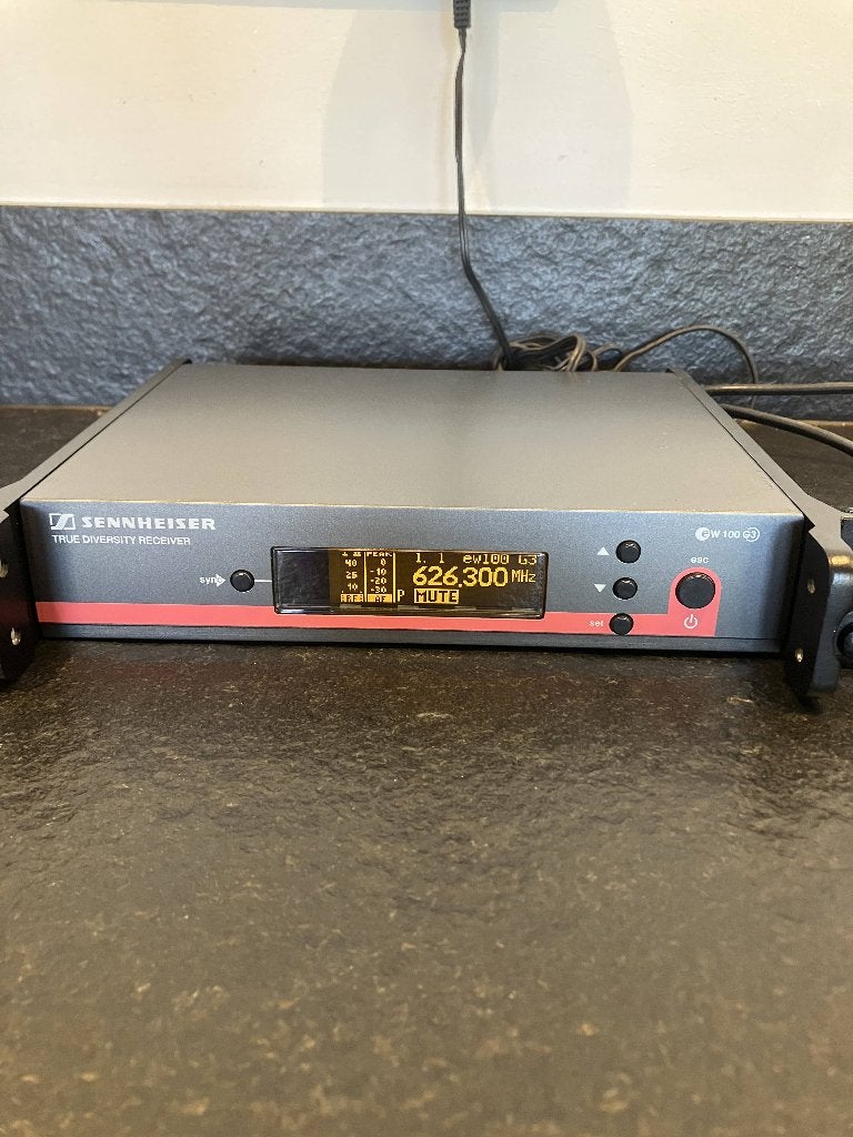 Sennheiser EW100 G3 draadloze ontvanger B-band 626-668MHZ, Muziek en Instrumenten, Ophalen of Verzenden, Zo goed als nieuw, Zangmicrofoon