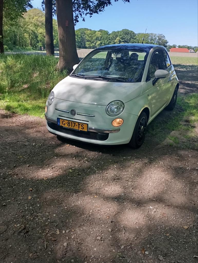 Fiat 500 1.2 C 2009 Wit, Auto's, Fiat, Bedrijf, ABS, Airbags, Airconditioning, Android Auto, Apple Carplay, Bluetooth, Centrale vergrendeling