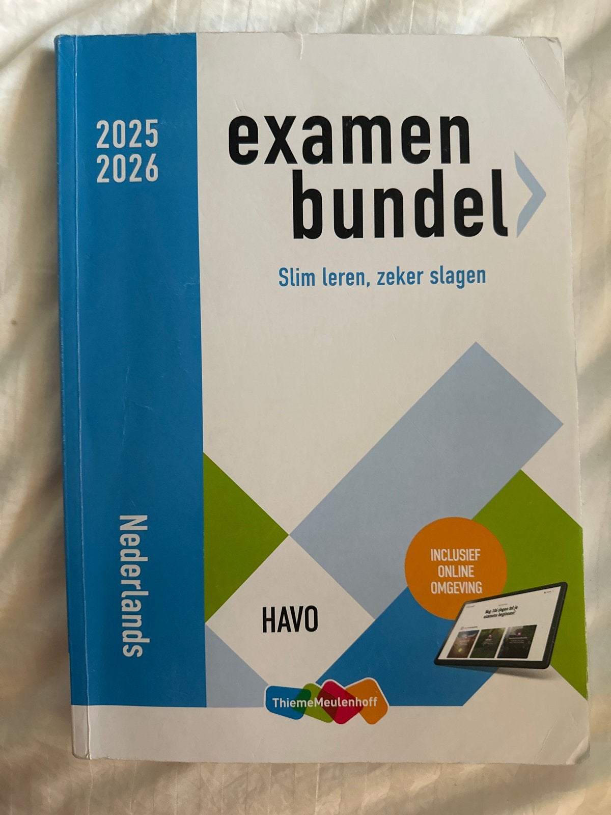 Examenbundel Nederlands HAVO 2025/2026, Ophalen of Verzenden, Nieuw, HAVO, Nederlands