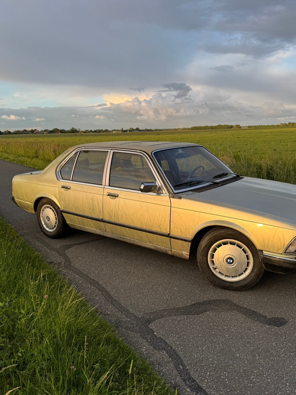 BMW E23 733i 1977 Groen. Oldtimer, LPG, APK en MRB vrij!, foto 5