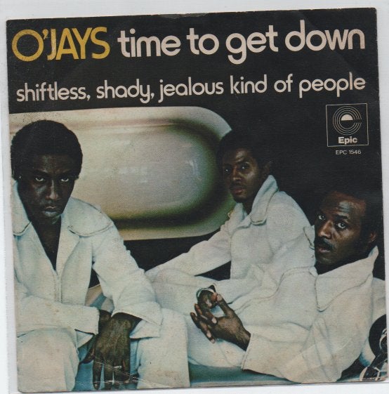 The O'Jays- Time to get Down, Fotohoes, Verzenden, Zo goed als nieuw, Pop