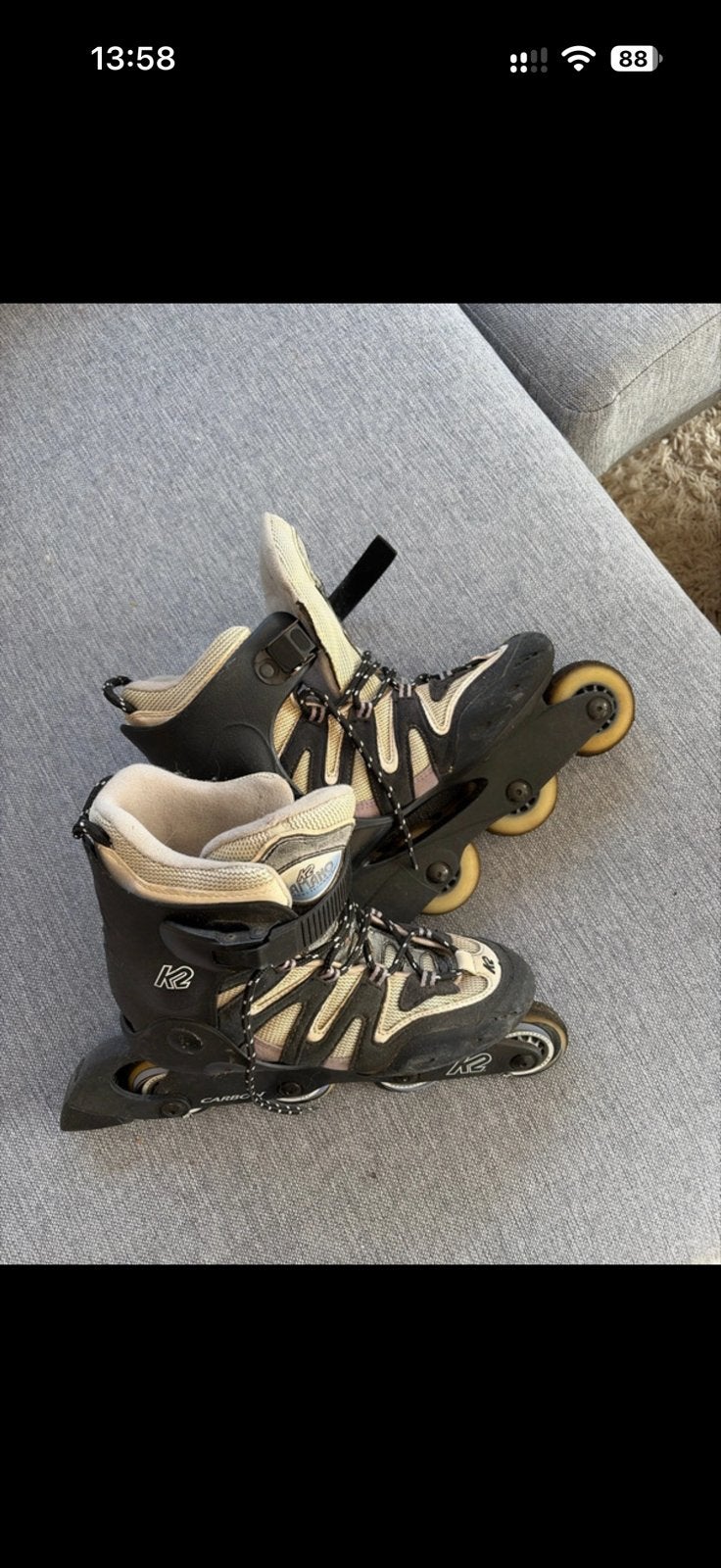 K2 Skates Maat 39,5 - Gebruikt, maar klaar voor een nieuwe r, Sport en Fitness, Ophalen, Gebruikt, K2