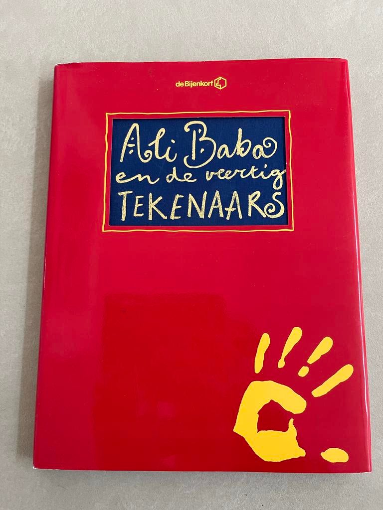 Ali Baba en de veertig tekenaars - Uniek geïllustreerd boek, Boeken, Ophalen of Verzenden, Gelezen, Sprookjes