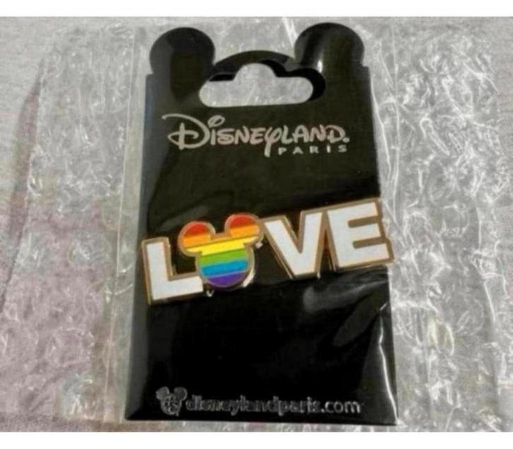 DLP Rainbow Love Mickey Mouse LGBT - Disneyland Paris Disney, Verzamelen, Disney, Nieuw, Ophalen of Verzenden, H, H