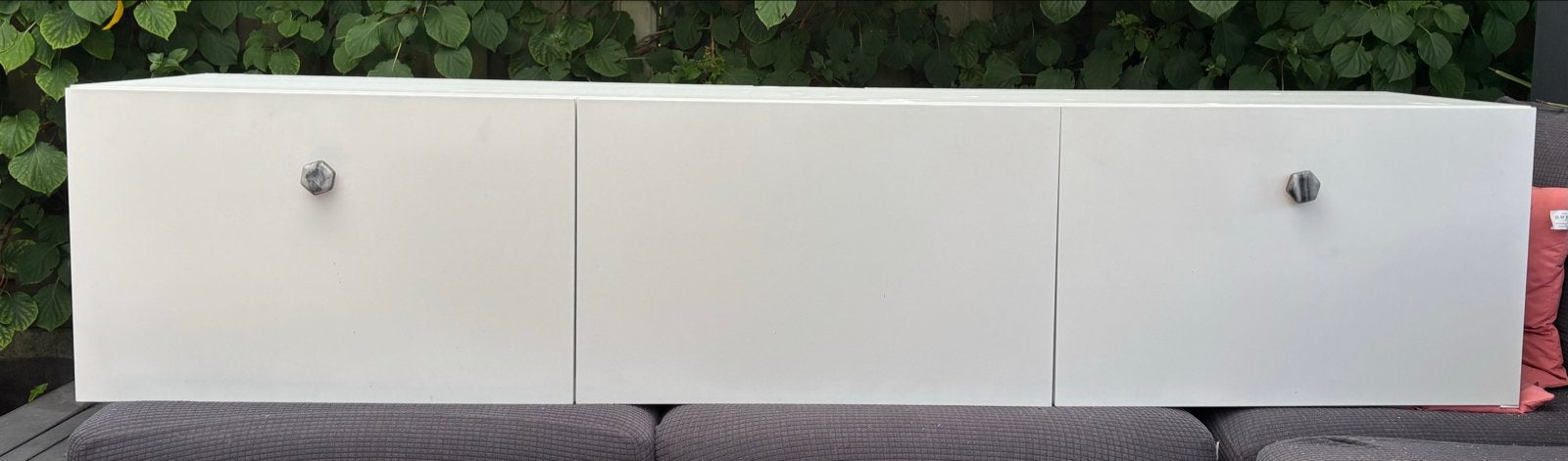 Gratis Zwevend dressoir wit (L)180x(D)41,5x(H)38,5, Ophalen, Overige materialen, Gebruikt, 150 tot 200 cm