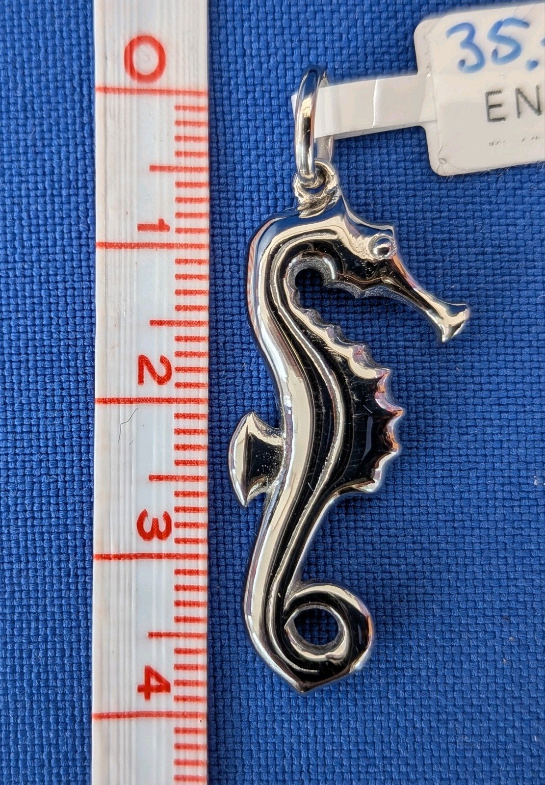 Nieuwe Energetix hanger zeepaardje, Overige materialen, Nieuw, Ophalen of Verzenden, Zilver